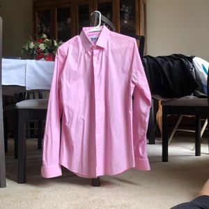 Express 1MX extra slim fit button down medium